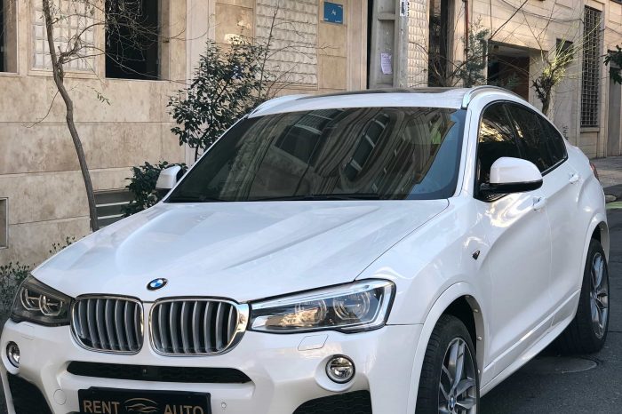 اجاره بی ام و ایکس ۴ در تهران| Rent BMW X4 2017 In Tehran