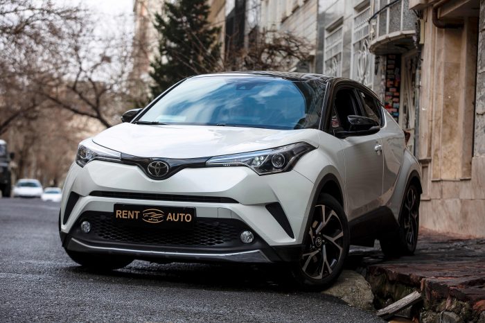 Toyota CHR 700x466 - Car rental documents in Tehran